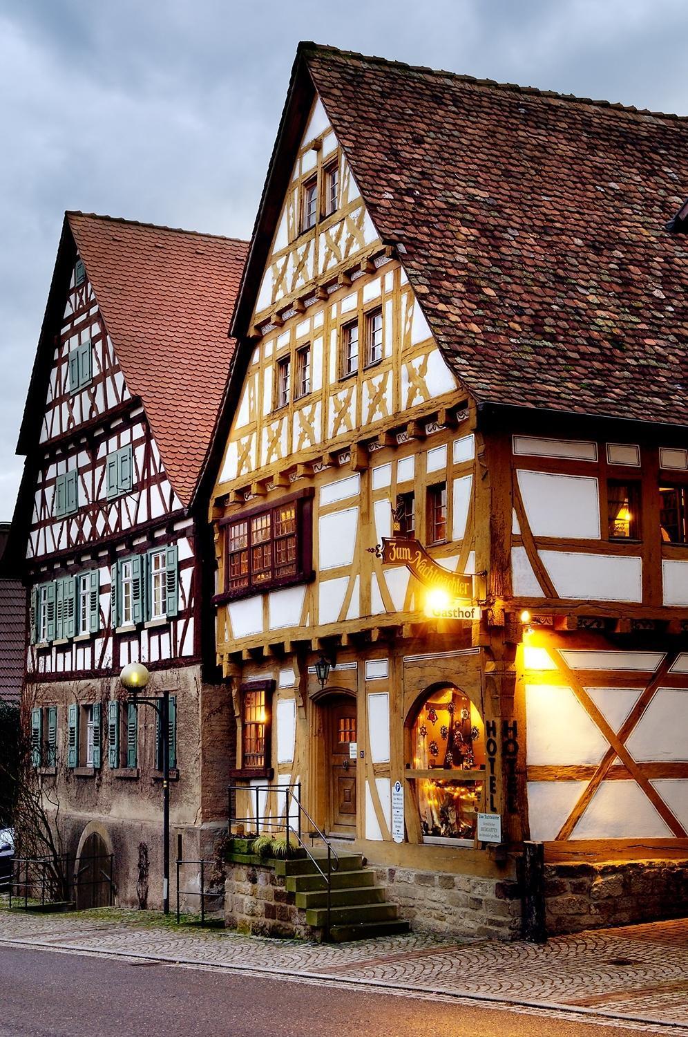 Hotel Restaurant Zum Nachtwaechter Lienzingen Екстериор снимка